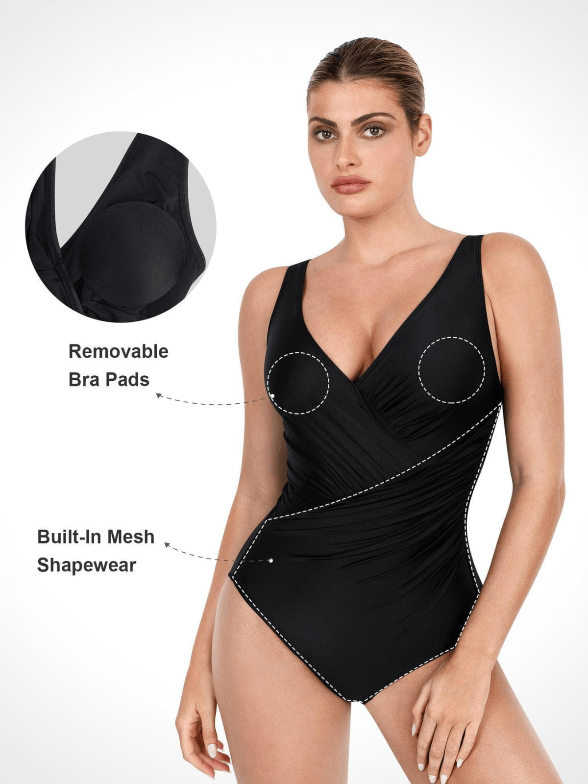 Maillot de bain gainant une pièce